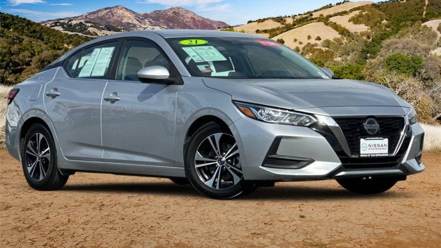 2021 Nissan Sentra SV — Sedan — 54,212 mi — San Bernardino, CA