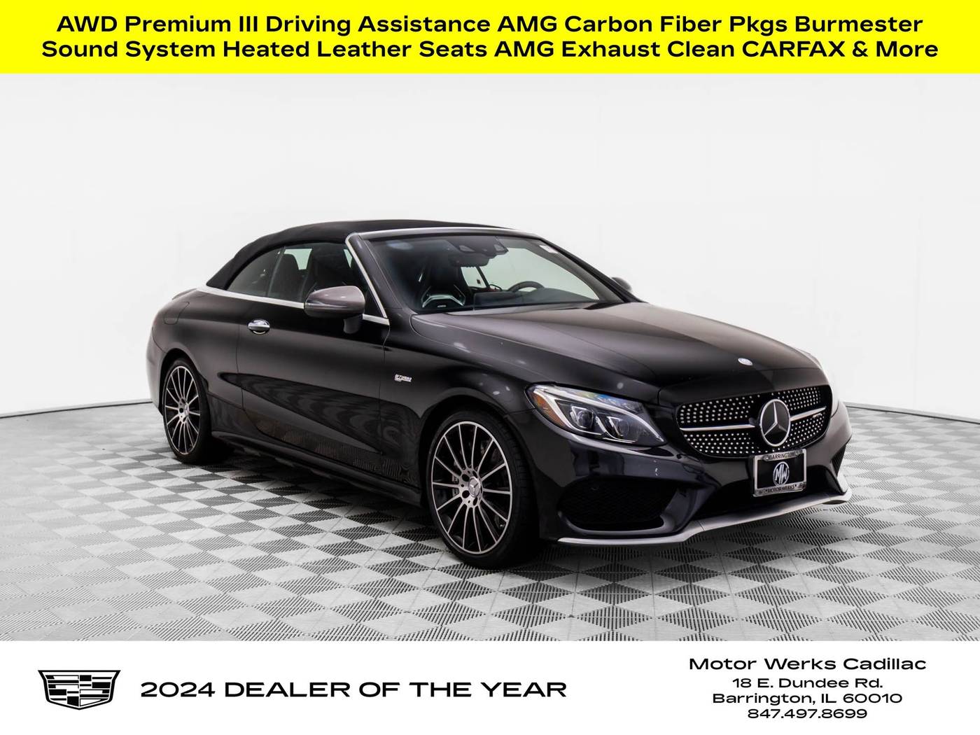 2017 Mercedes-Benz C-Class C 43 AMG — Convertible — 63,482 mi — Barrington, IL