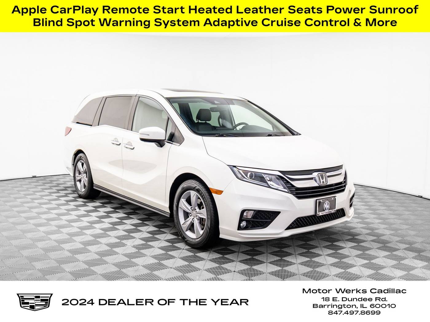 2019 Honda Odyssey EX-L — Minivan — 57,669 mi — Barrington, IL