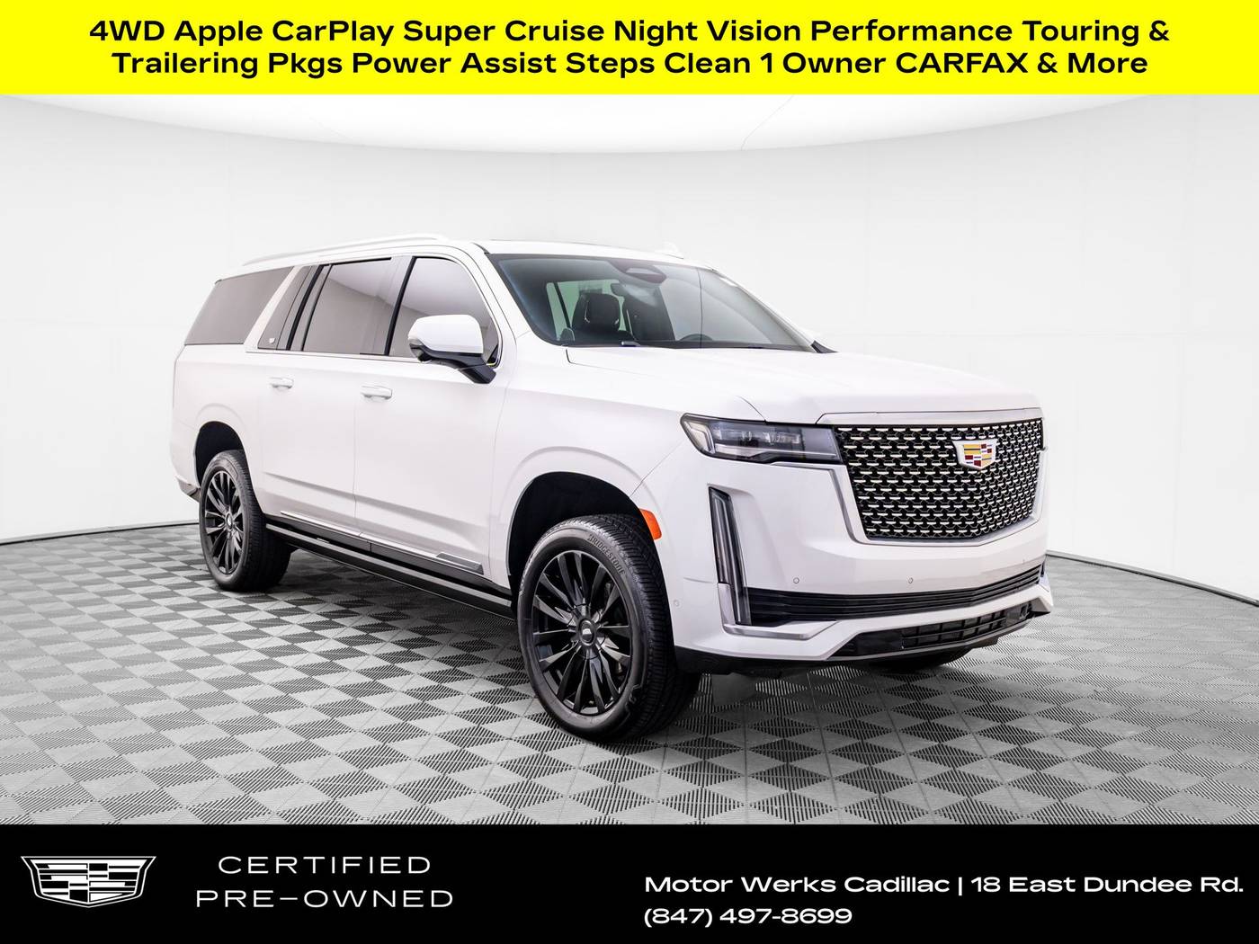 2023 Cadillac Escalade Premium Luxury — SUV — 5,640 mi — Barrington, IL