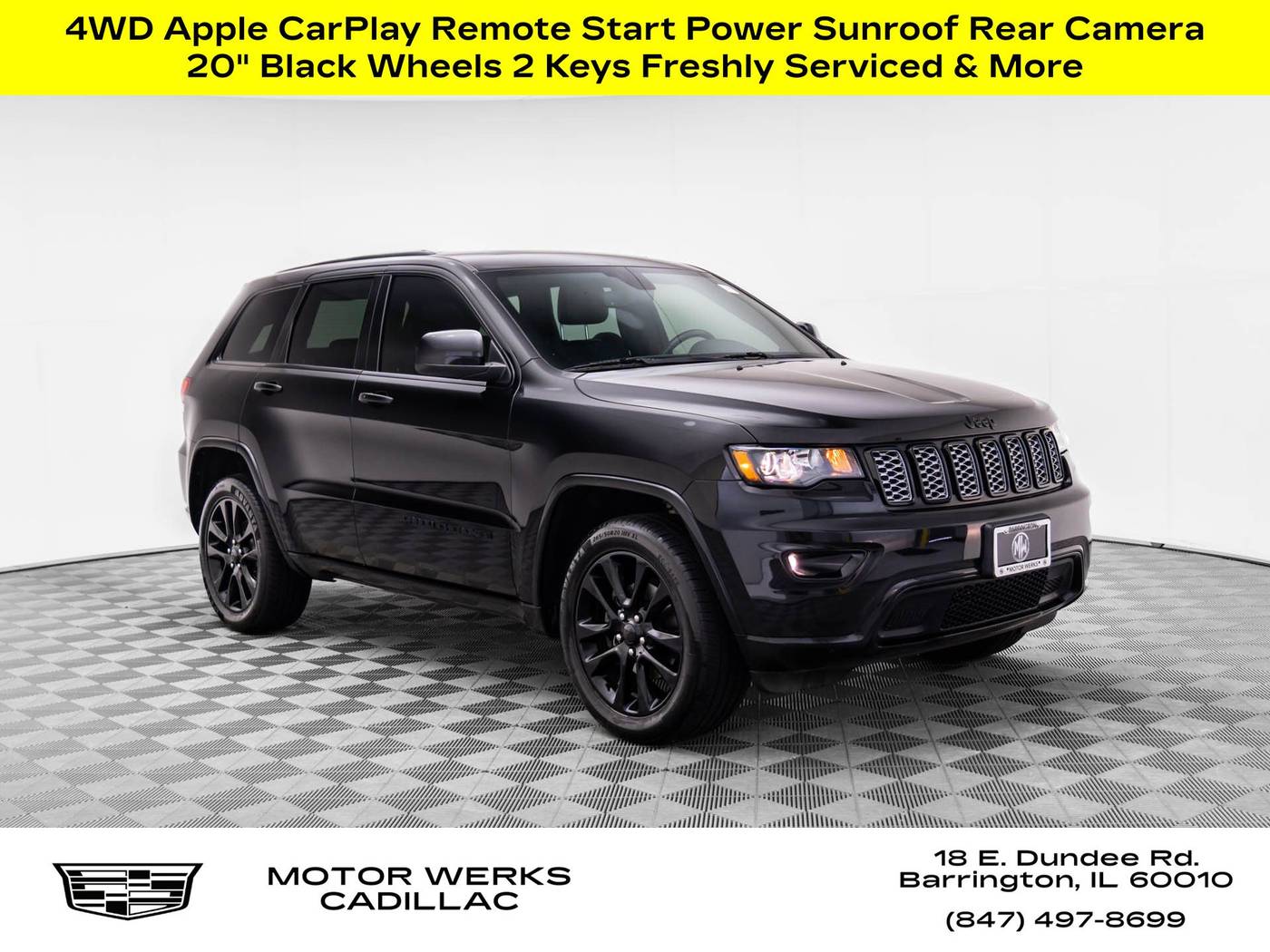 2018 Jeep Grand Cherokee Altitude — SUV — 86,690 mi — Barrington, IL
