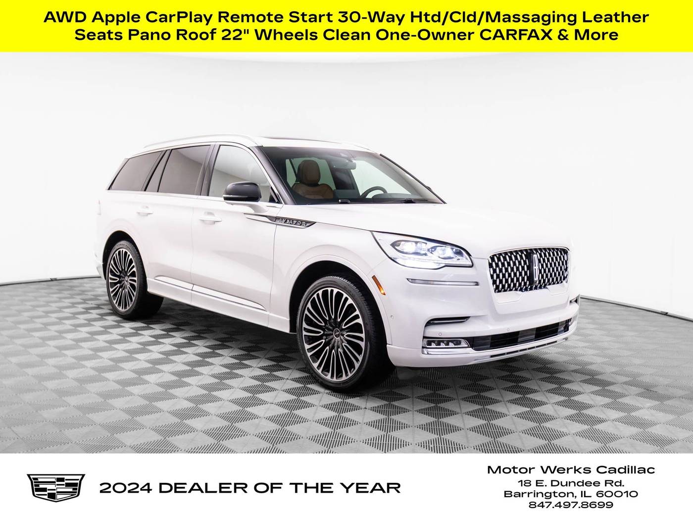 2024 Lincoln Aviator Black Label — SUV — 5,781 mi — Barrington, IL