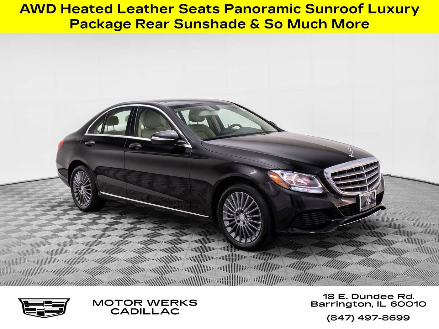 2015 Mercedes-Benz C-Class C 300 — Sedan — 71,790 mi — Barrington, IL