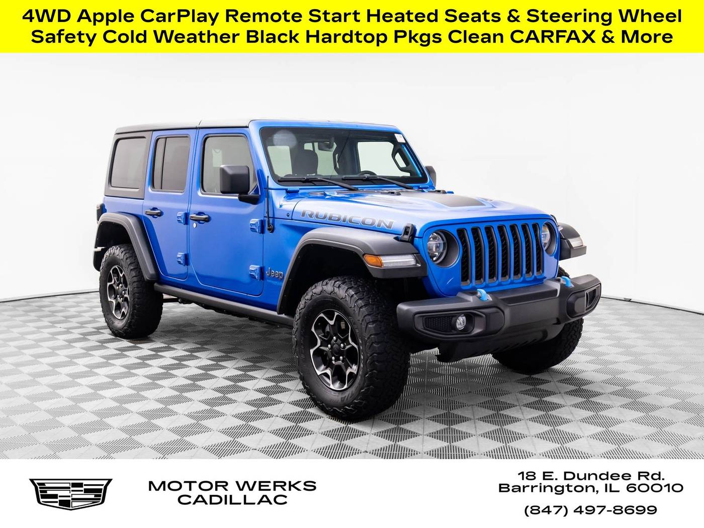 2021 Jeep Wrangler Rubicon 4xe — SUV — 47,951 mi — Barrington, IL