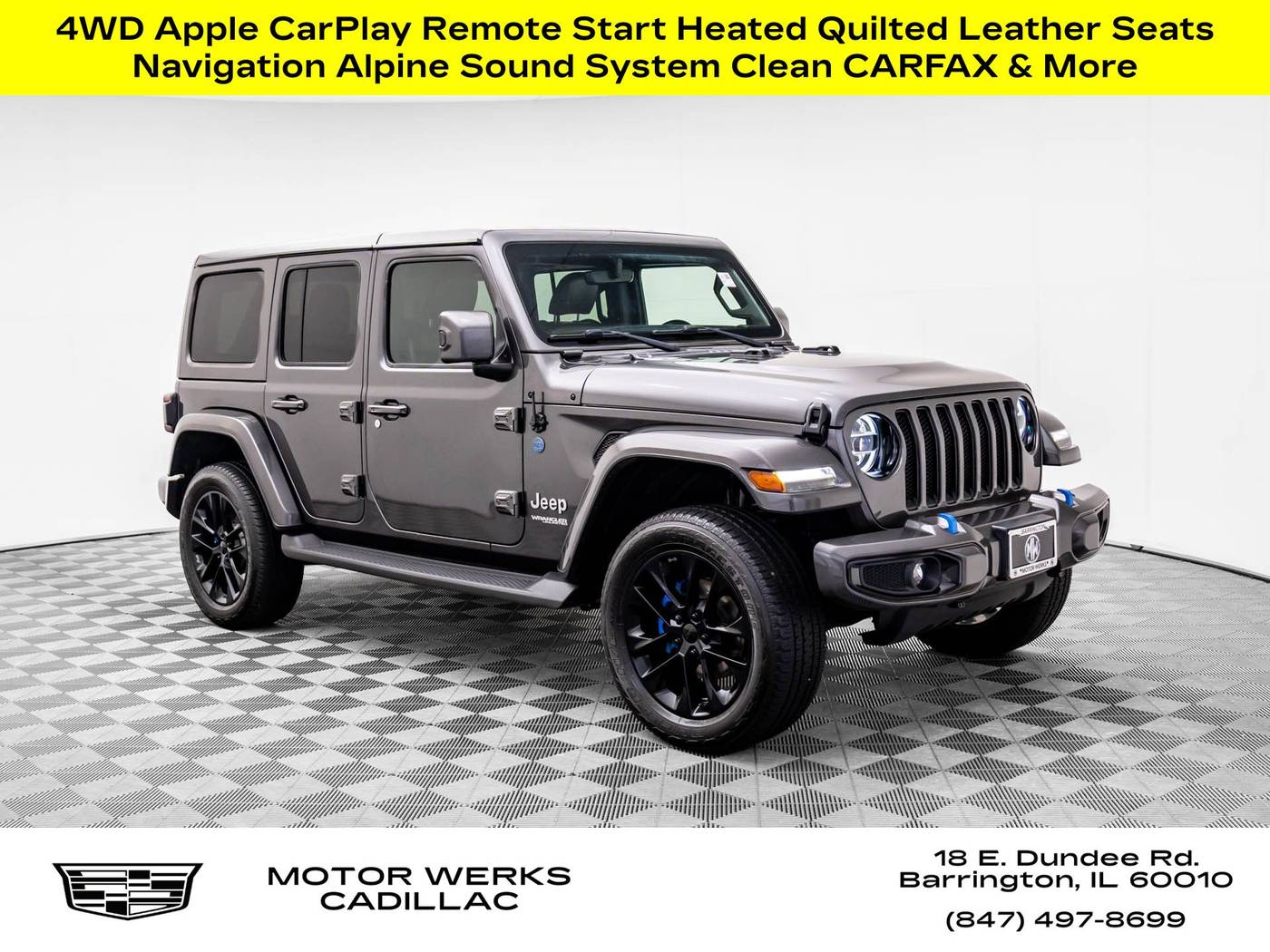 2021 Jeep Wrangler Sahara High Altitude — SUV — 53,641 mi — Barrington, IL