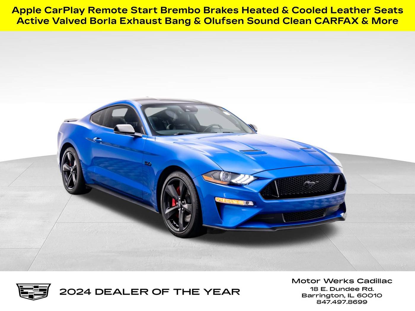 2021 Ford Mustang GT Premium — Coupe — 53,409 mi — Barrington, IL
