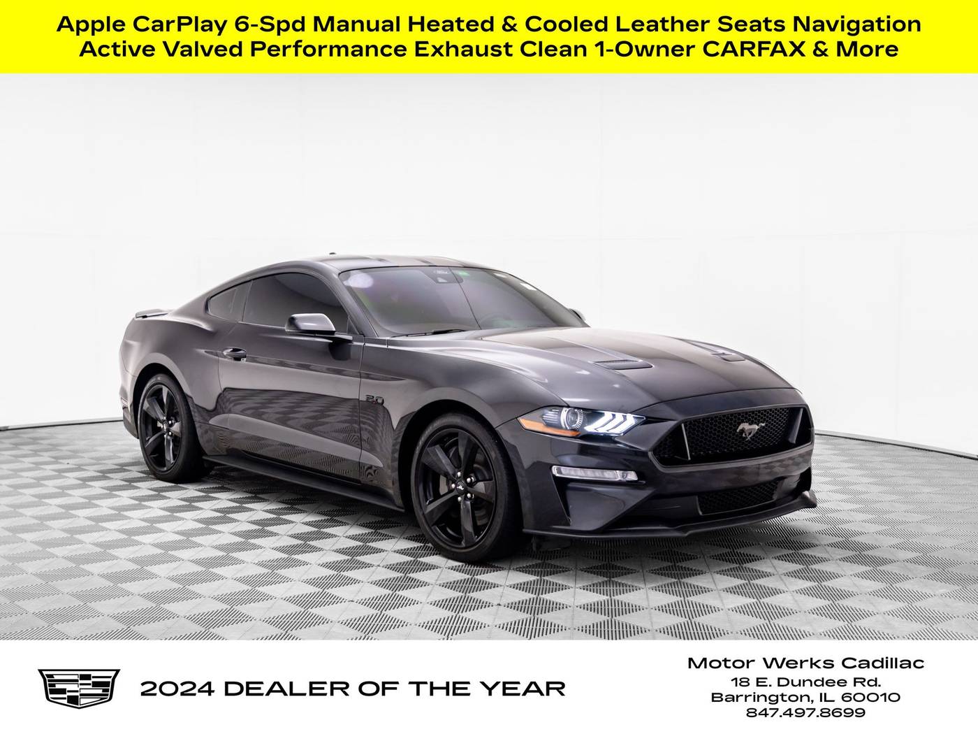 2022 Ford Mustang GT Premium — Coupe — 23,000 mi — Barrington, IL