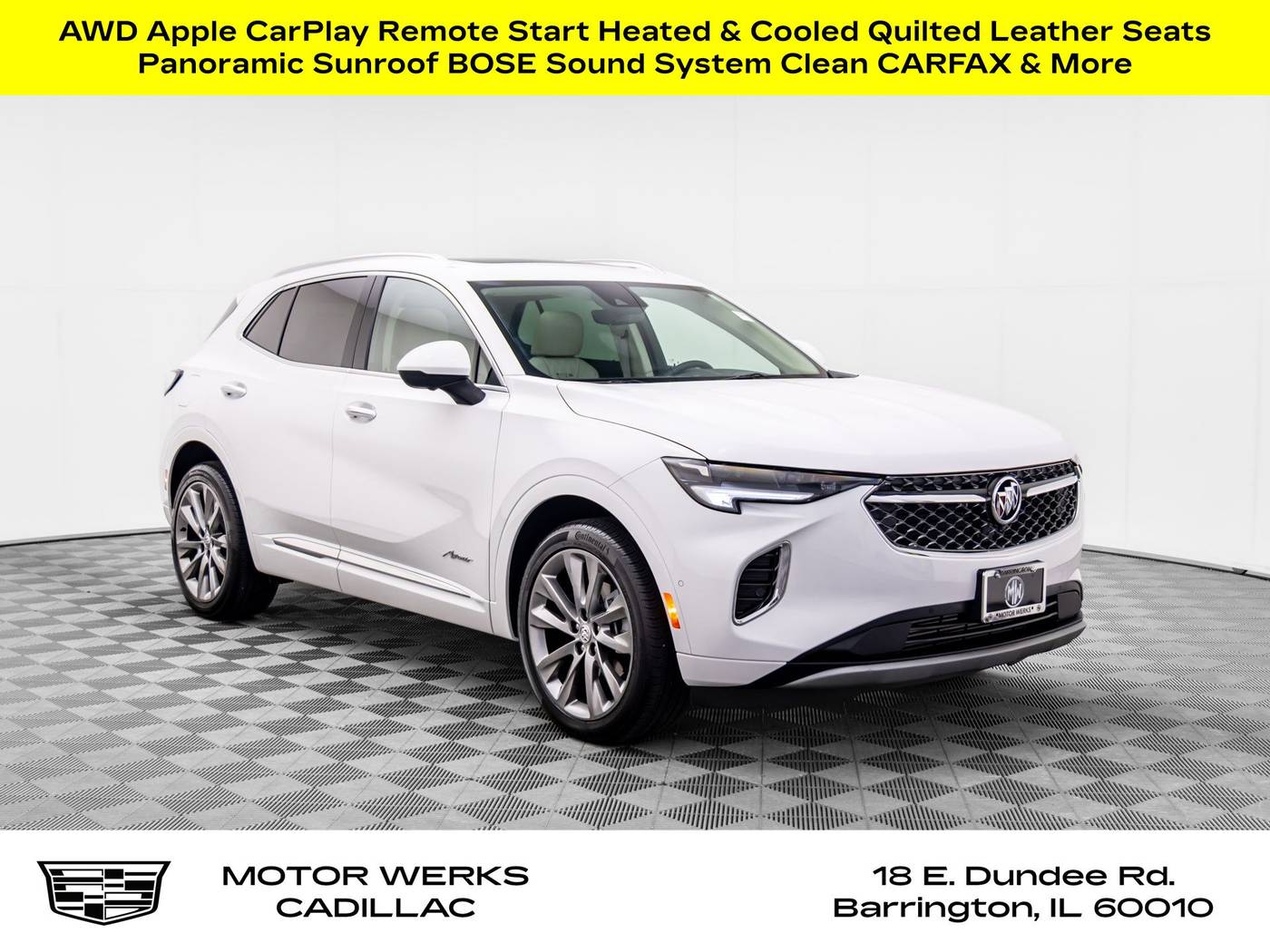 2022 Buick Envision Avenir — SUV — 8,481 mi — Barrington, IL