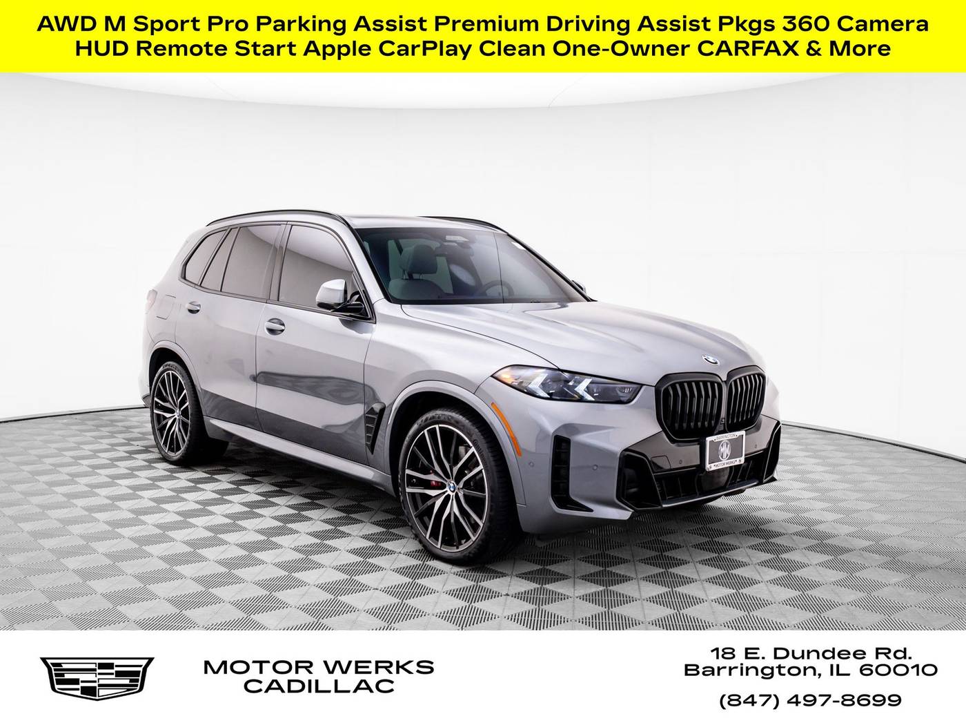 2024 BMW X5 40i — SUV — 10,799 mi — Barrington, IL