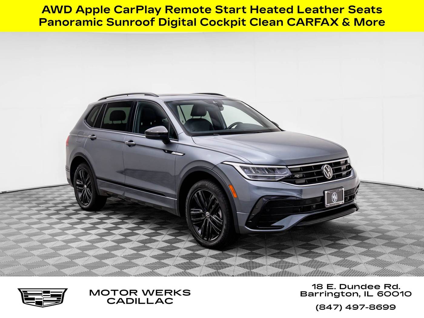 2022 Volkswagen Tiguan SE R-Line Black — SUV — 33,362 mi — Barrington, IL