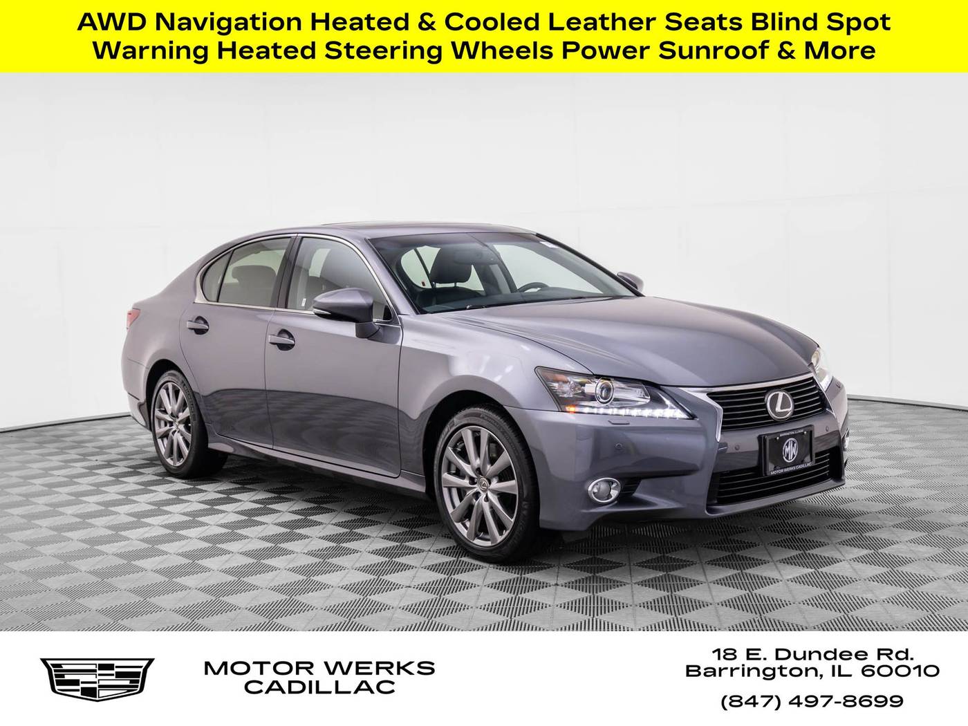 2013 Lexus GS GS 350 — Sedan — 80,613 mi — Barrington, IL