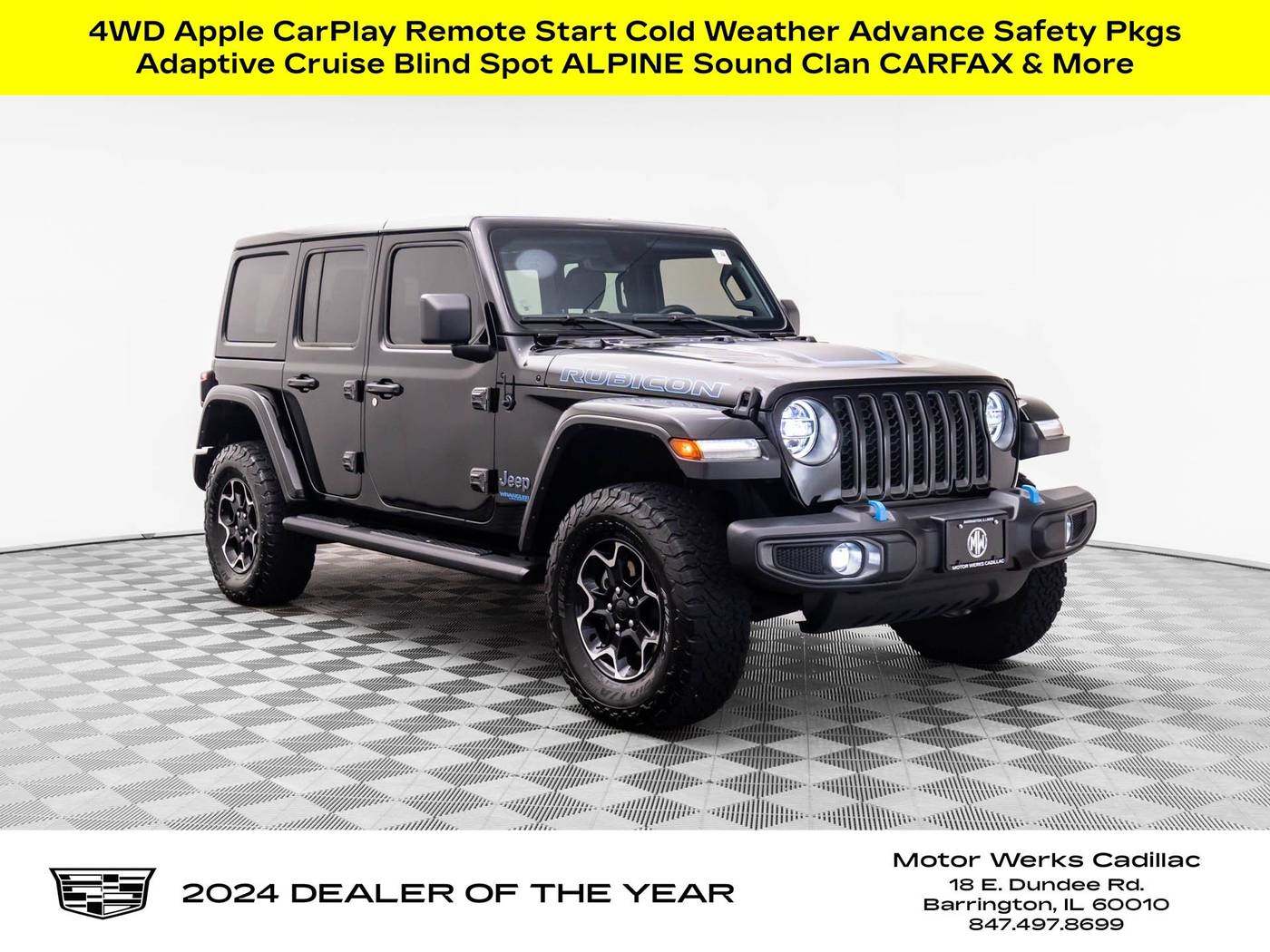 2022 Jeep Wrangler Rubicon 4xe — SUV — 25,939 mi — Barrington, IL