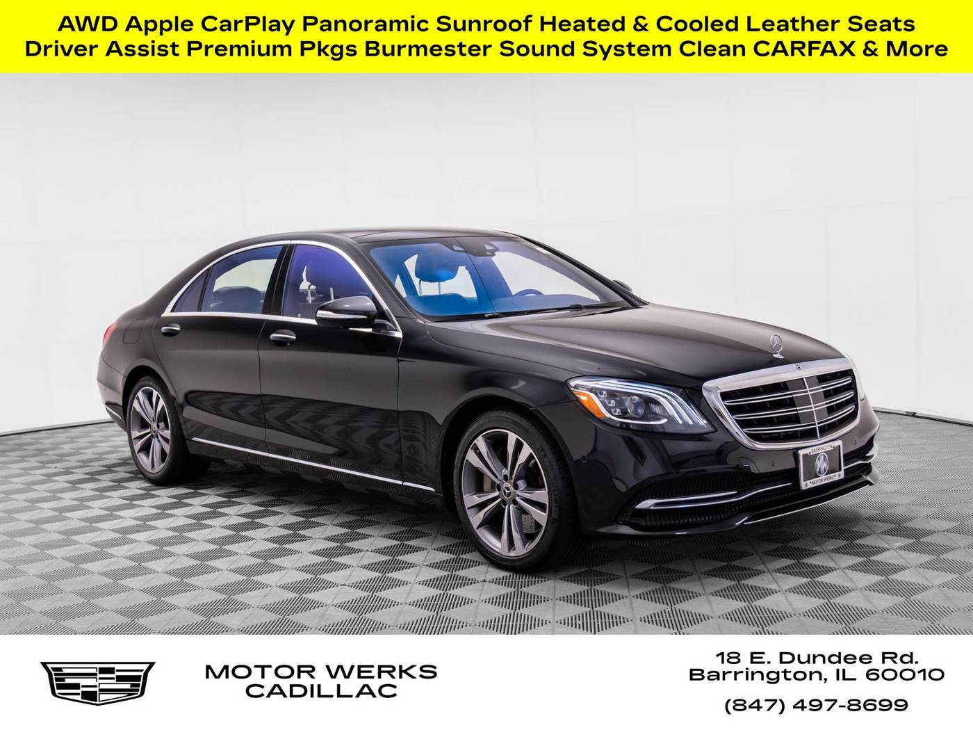 2019 Mercedes-Benz S-Class S 560 — Sedan — 42,393 mi — Barrington, IL
