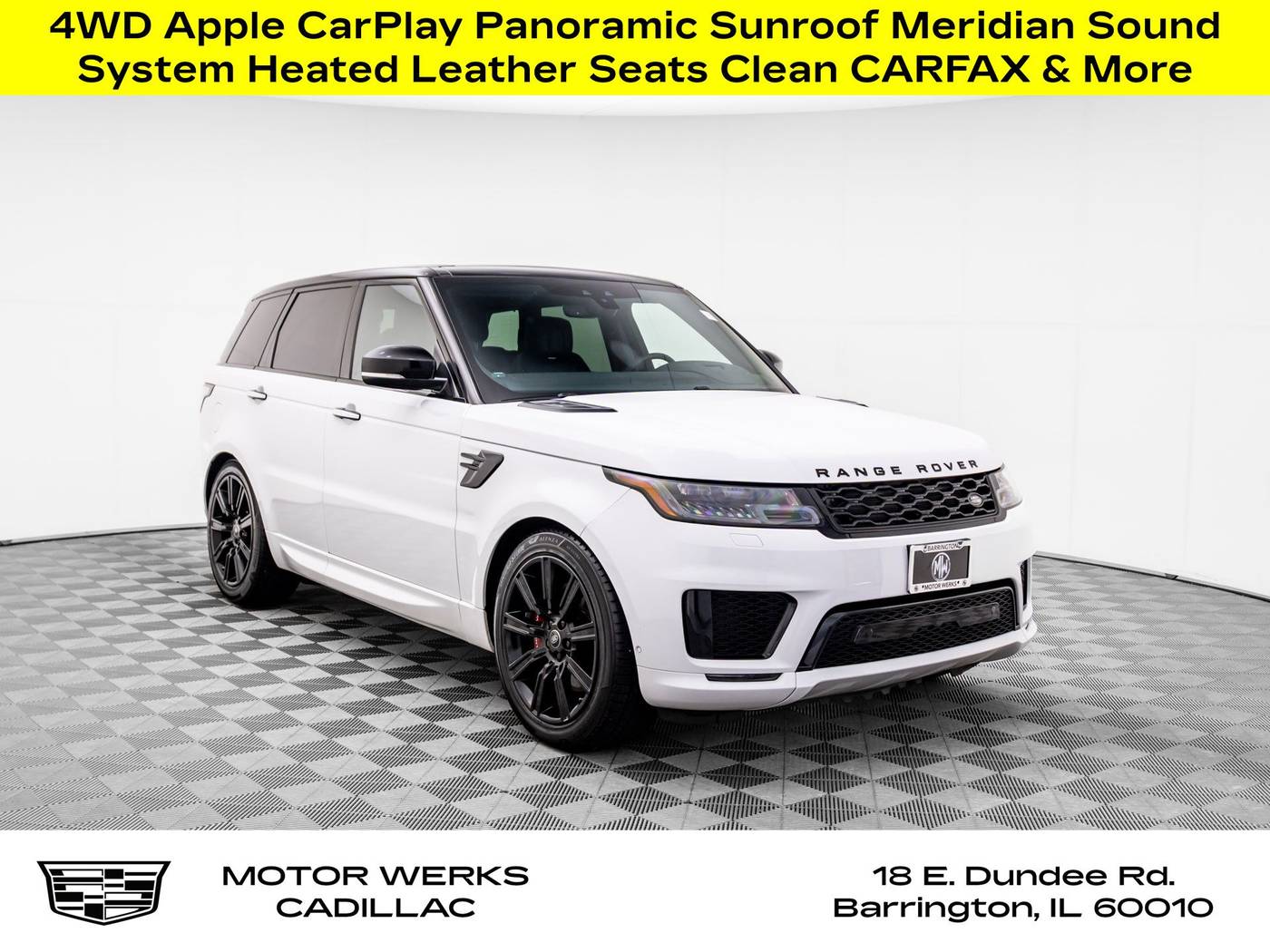 2021 Land Rover Range Rover Sport HST — SUV — 36,931 mi — Barrington, IL