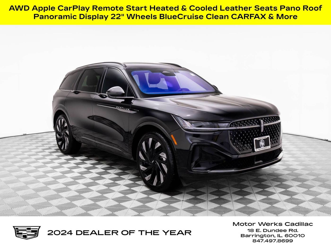 2025 Lincoln Nautilus Reserve — SUV — 967 mi — Barrington, IL