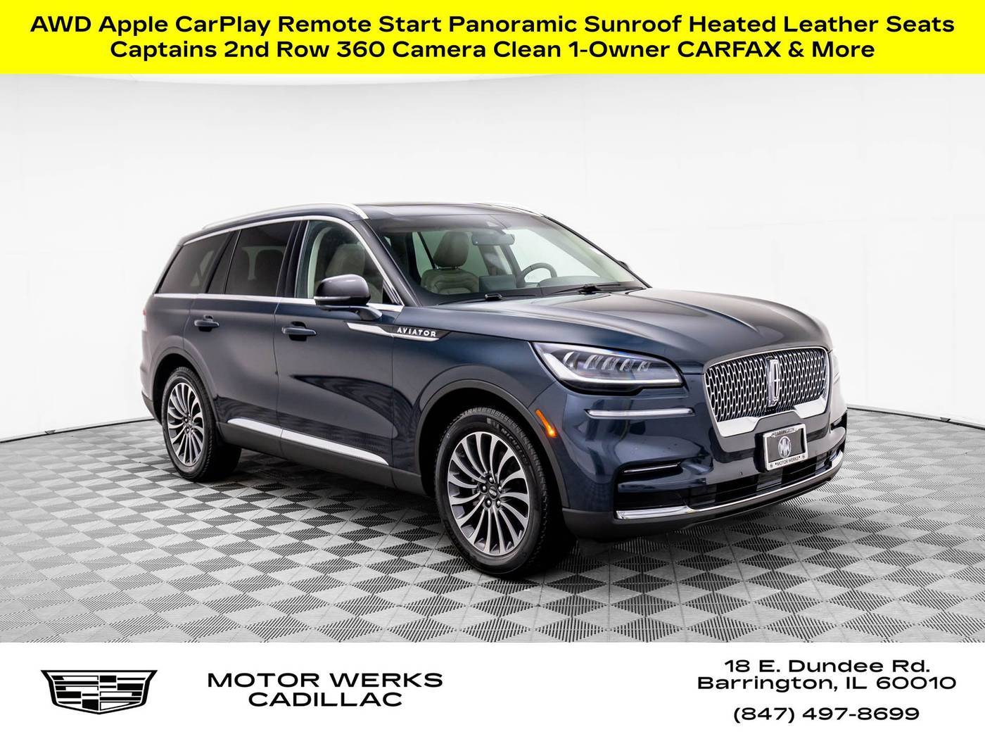 2023 Lincoln Aviator Reserve — SUV — 5,519 mi — Barrington, IL