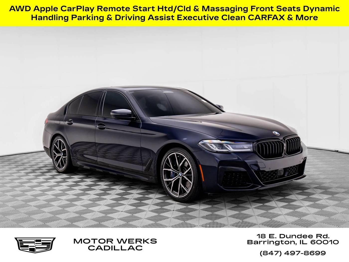 2021 BMW 5 Series M550i — Sedan — 45,388 mi — Barrington, IL