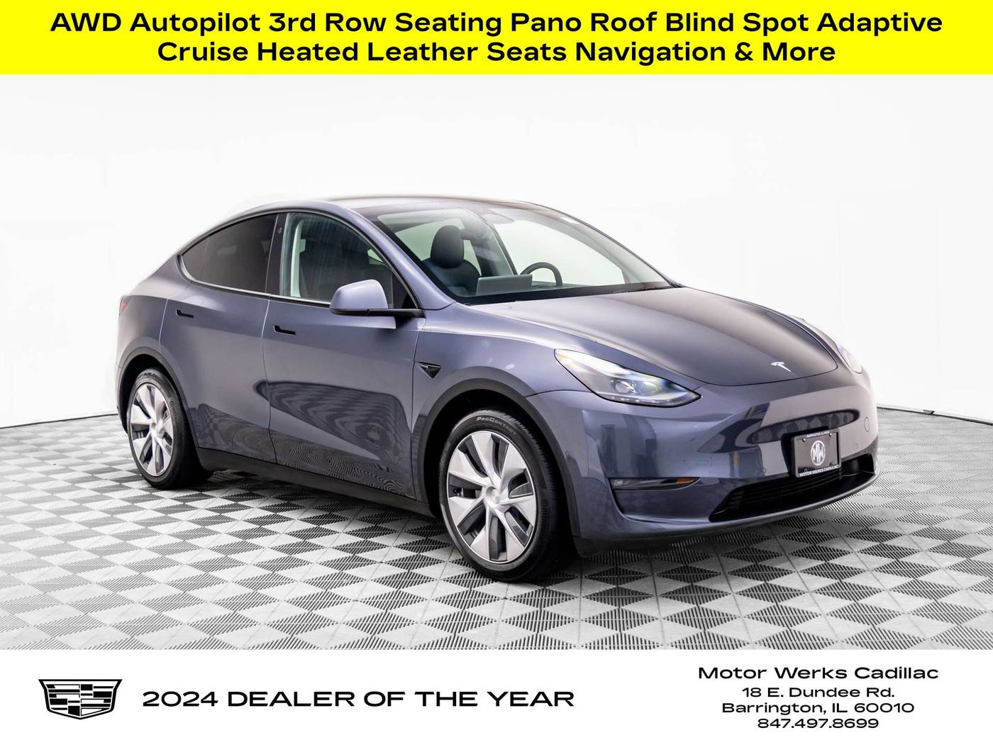 2022 Tesla Model Y Long Range — SUV — 66,062 mi — Barrington, IL