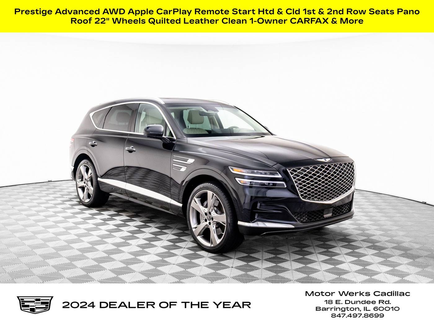 2023 Genesis GV80 3.5T — SUV — 21,813 mi — Barrington, IL
