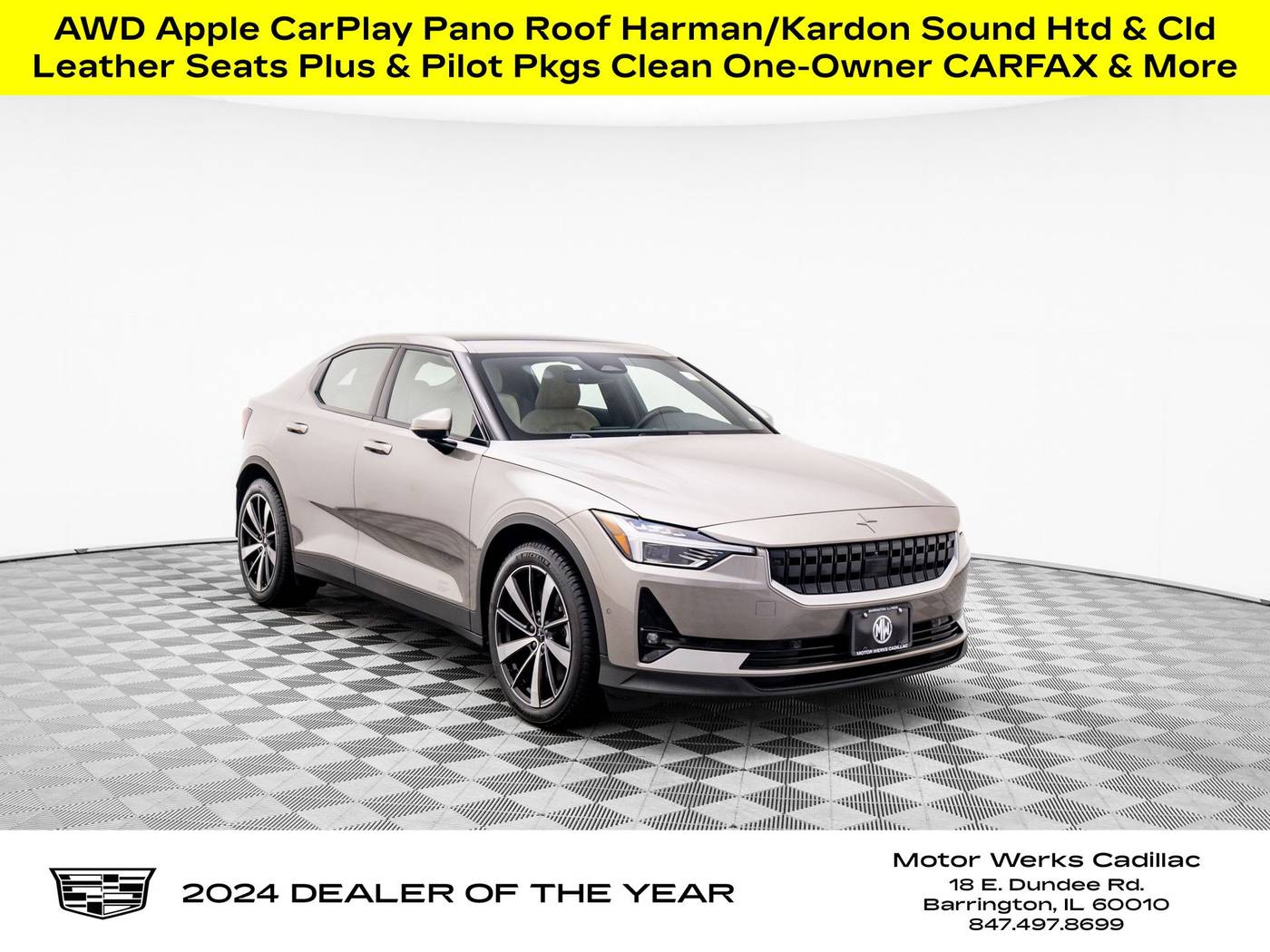 2022 Polestar 2 Long Range — Sedan — 63,005 mi — Barrington, IL