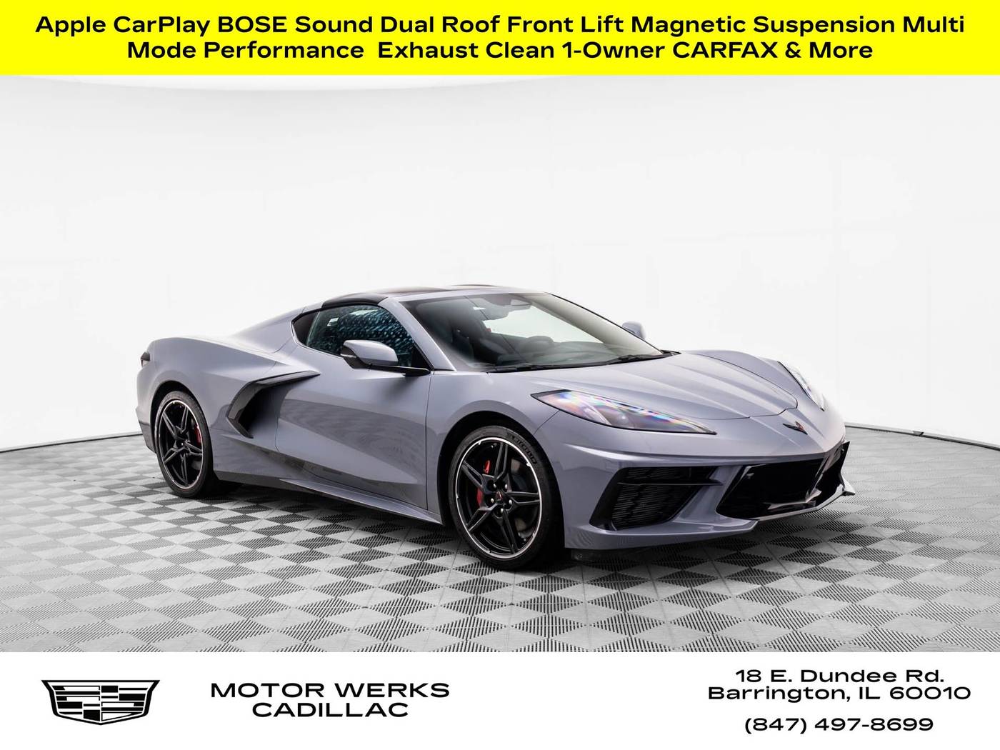 2024 Chevrolet Corvette 3LT — Coupe — 2,491 mi — Barrington, IL
