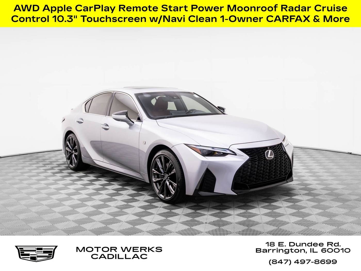 2023 Lexus IS IS 350 F SPORT — Sedan — 22,262 mi — Barrington, IL