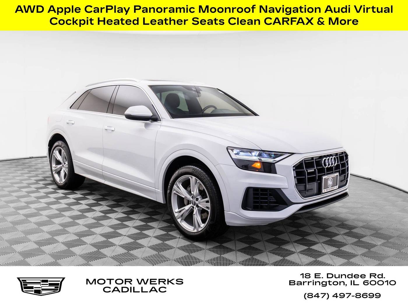 2019 Audi Q8 Premium — SUV — 70,535 mi — Barrington, IL