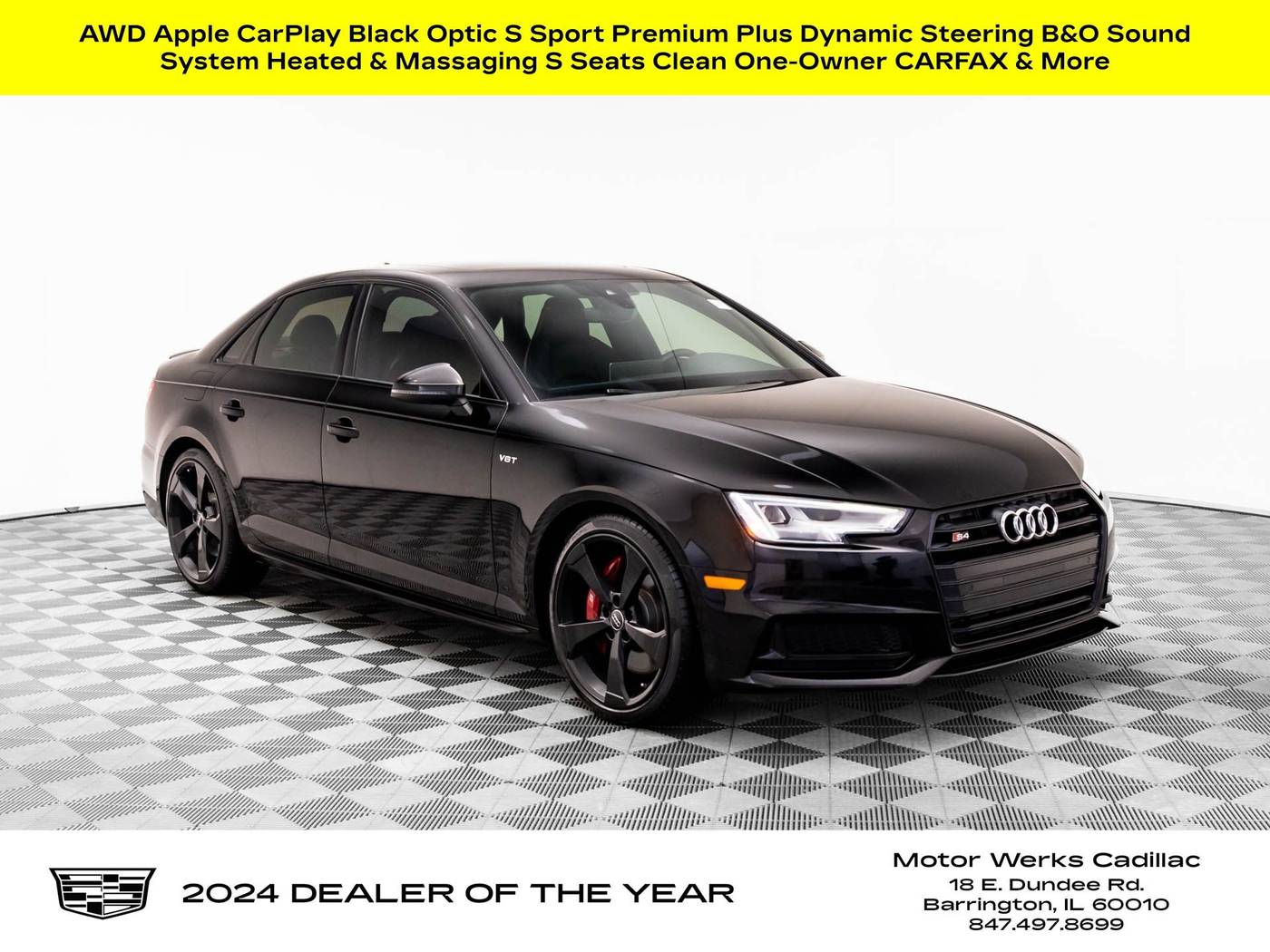 2018 Audi S4 Premium Plus — Sedan — 83,233 mi — Barrington, IL