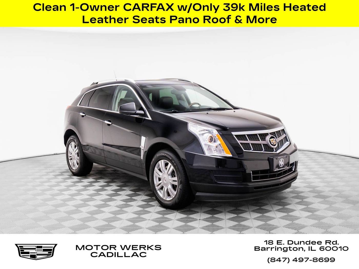 2010 Cadillac SRX Luxury Collection — SUV — 39,852 mi — Barrington, IL