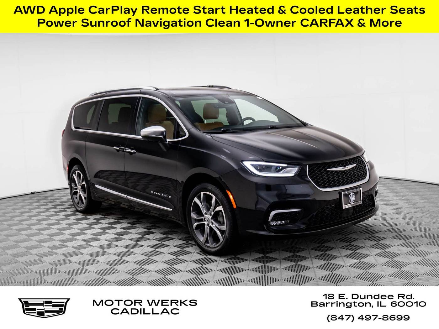 2022 Chrysler Pacifica Pinnacle — Minivan — 28,276 mi — Barrington, IL