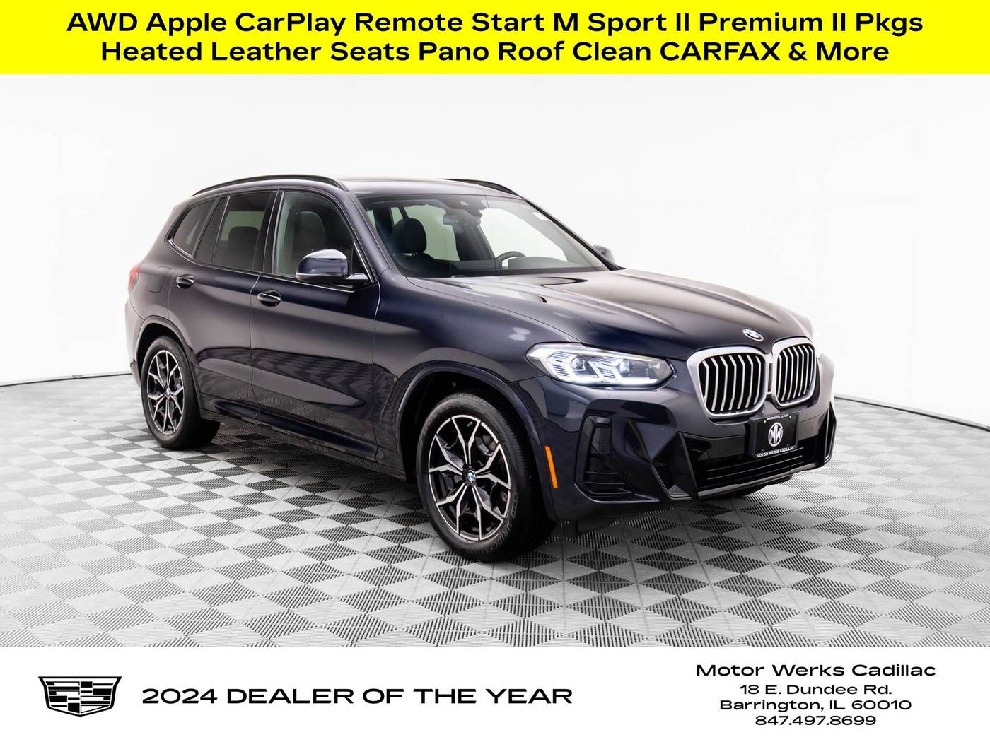 2022 BMW X3 30i — SUV — 27,929 mi — Barrington, IL