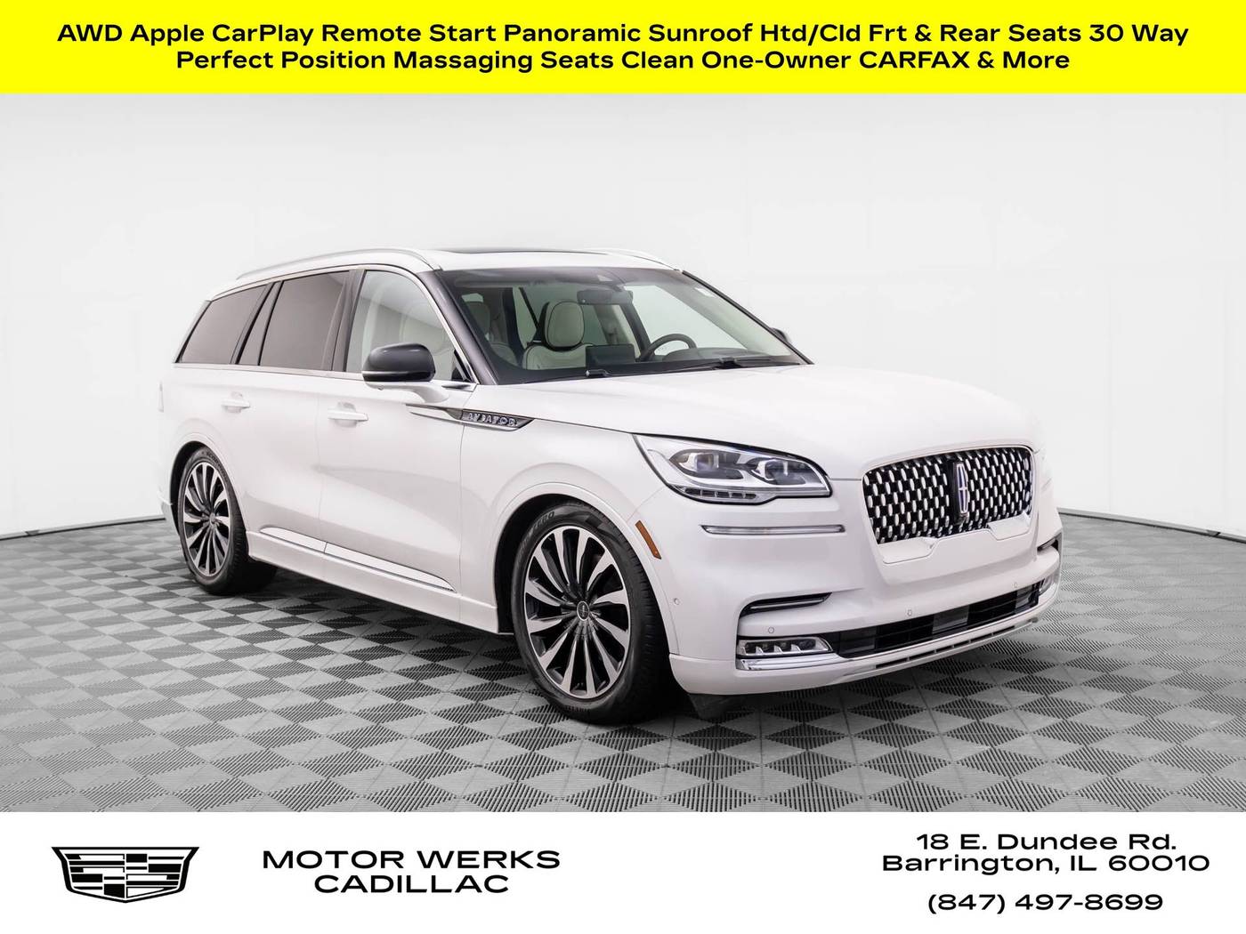 2023 Lincoln Aviator Black Label Grand Touring — SUV — 8,612 mi — Barrington, IL