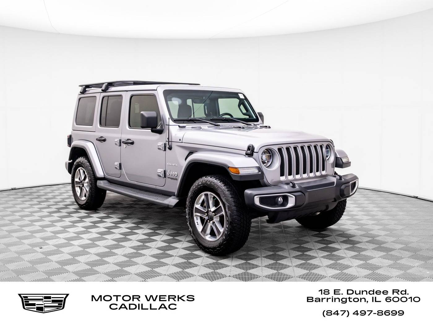 2020 Jeep Wrangler Sahara — SUV — 34,779 mi — Barrington, IL