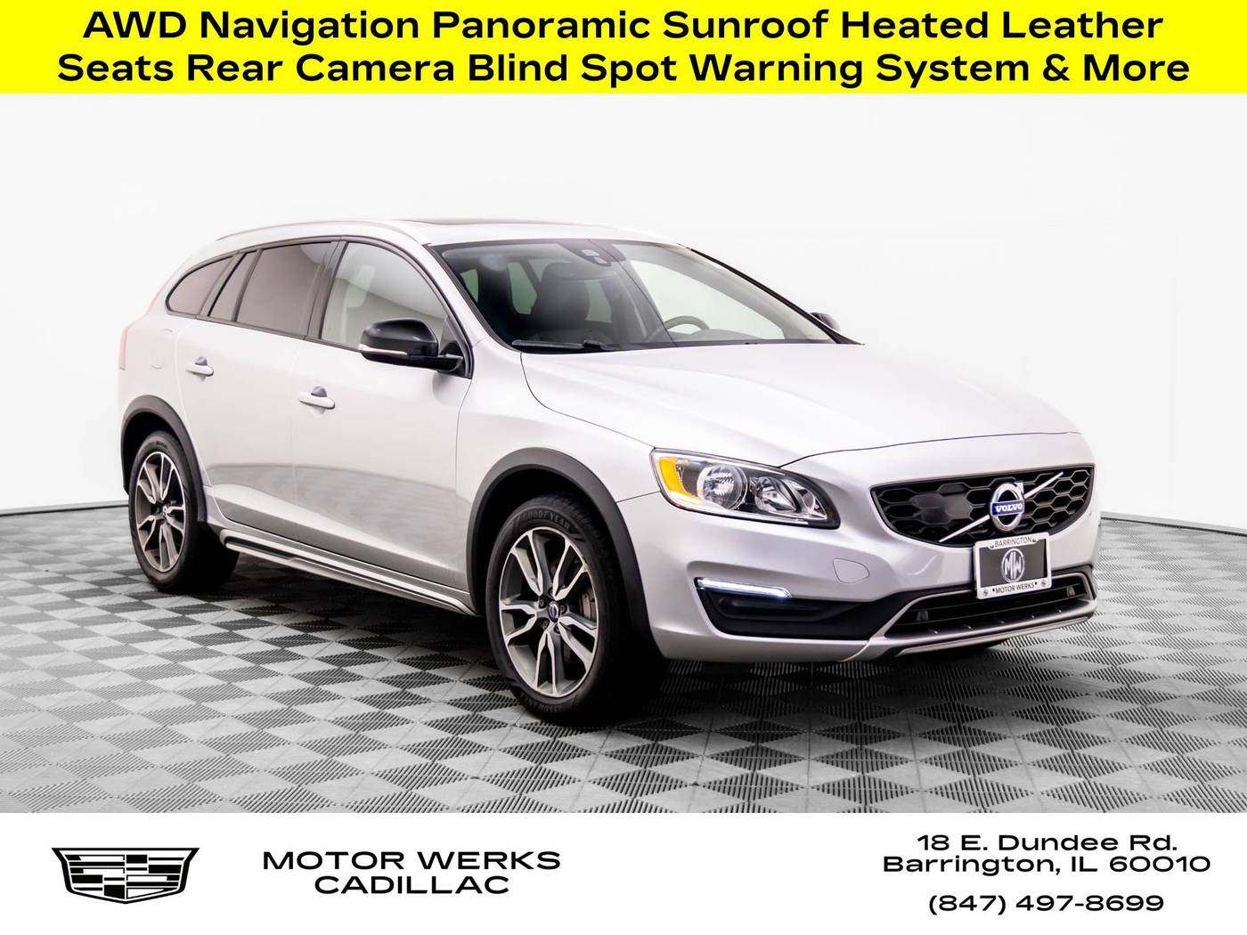 2017 Volvo V60 Cross Country T5 — Wagon — 83,264 mi — Barrington, IL