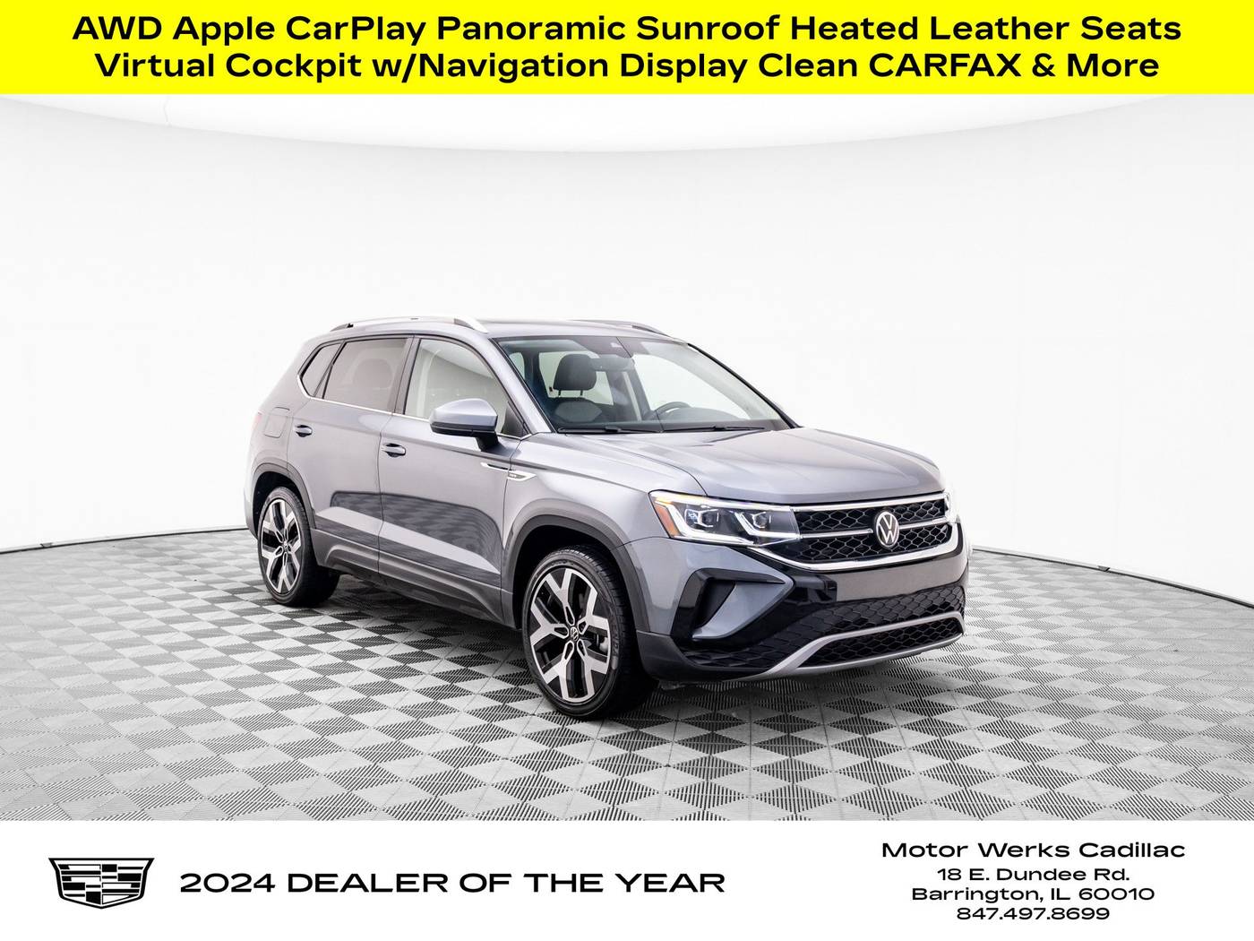 2022 Volkswagen Taos SEL — SUV — 53,308 mi — Barrington, IL