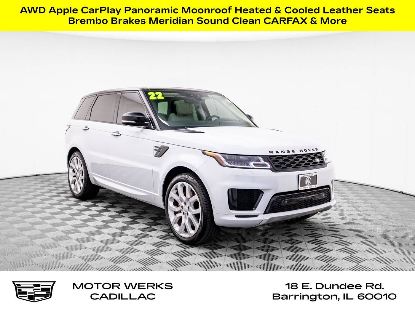 2022 Land Rover Range Rover Sport Autobiography — SUV — 30,527 mi — Barrington, IL