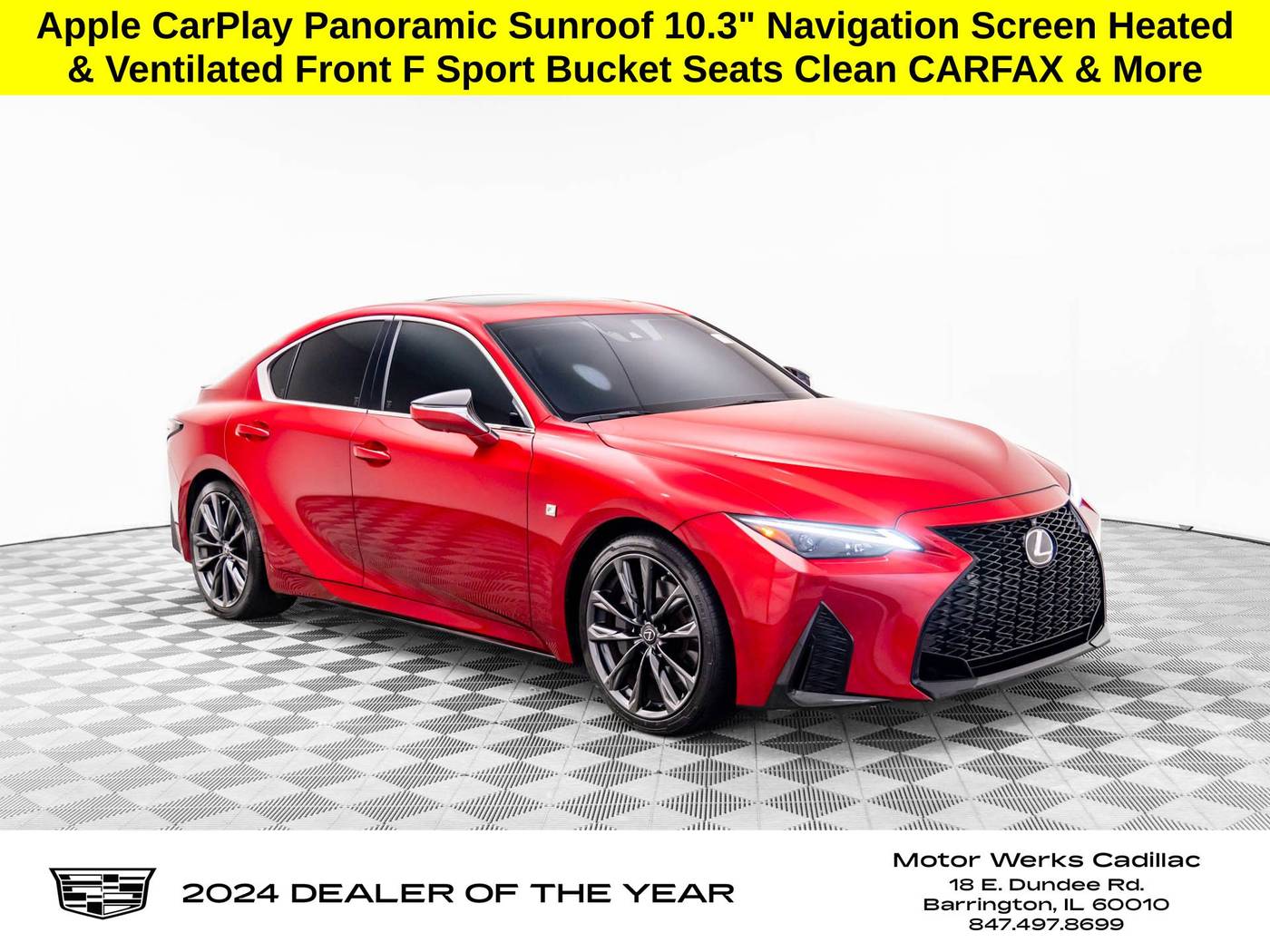 2023 Lexus IS IS 350 F SPORT — Sedan — 38,545 mi — Barrington, IL