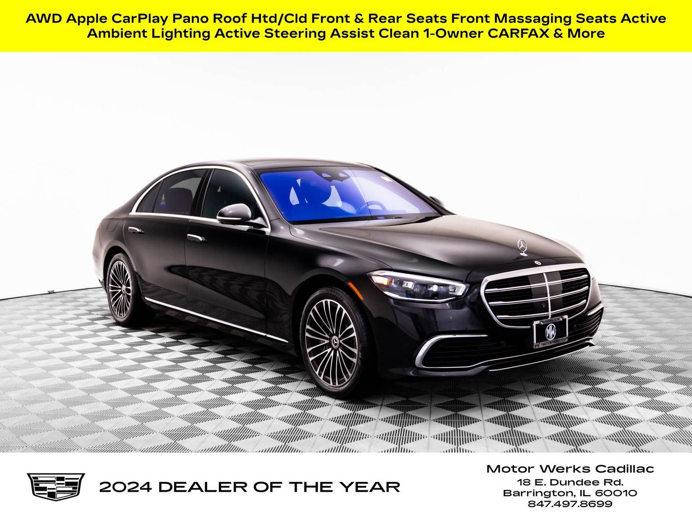 2022 Mercedes-Benz S-Class S 580 — Sedan — 30,758 mi — Barrington, IL
