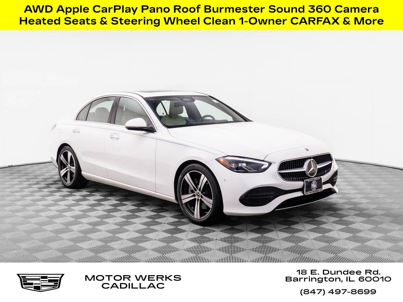 2022 Mercedes-Benz C-Class C 300 — Sedan — 20,231 mi — Barrington, IL
