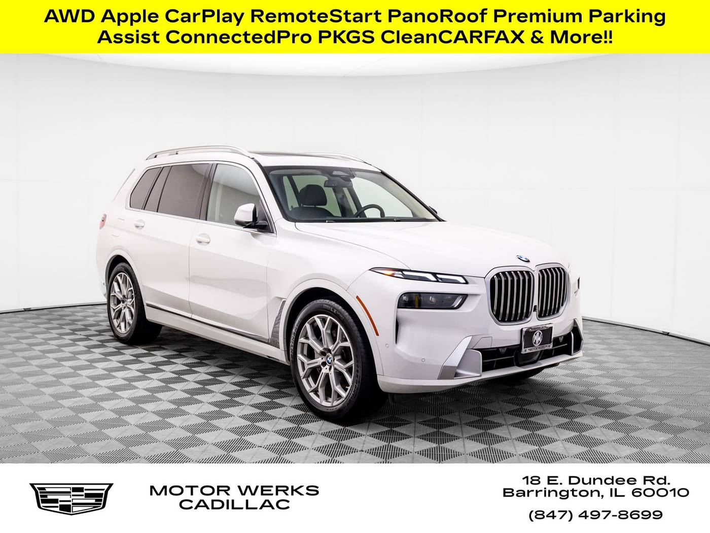 2023 BMW X7 40i — SUV — 18,619 mi — Barrington, IL