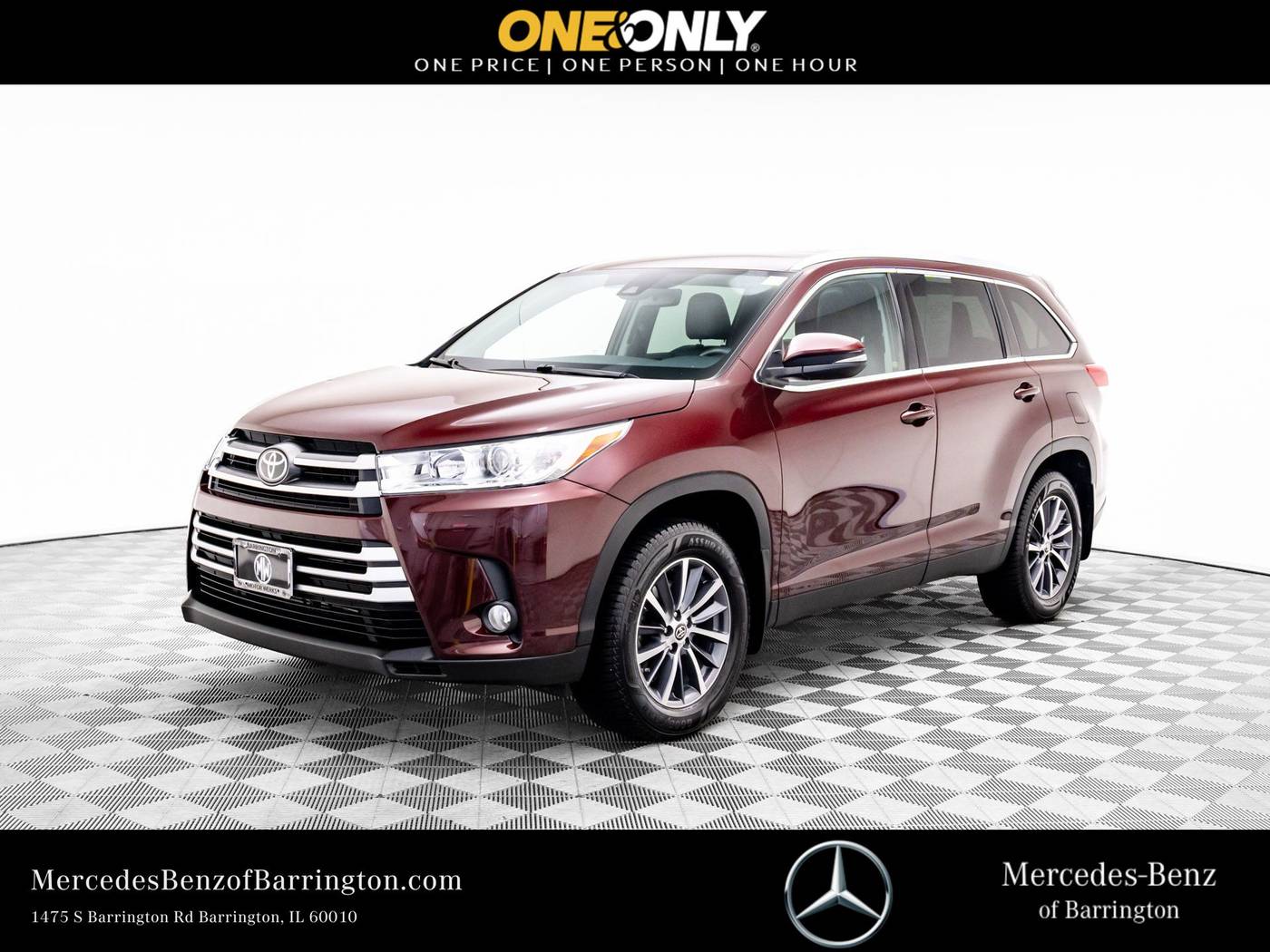 2019 Toyota Highlander SE V6 — SUV — 54,627 mi — Barrington, IL