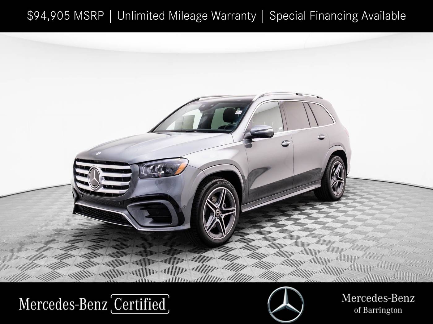 2025 Mercedes-Benz GLS GLS 450 — SUV — 4,500 mi — Barrington, IL