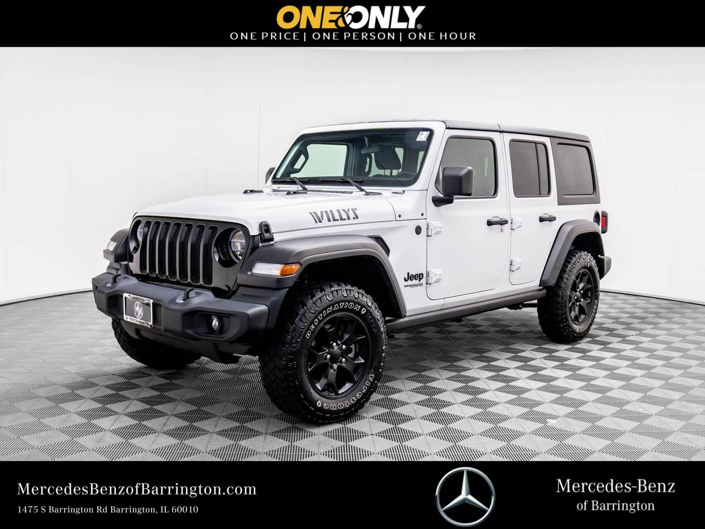 2020 Jeep Wrangler Willys — SUV — 61,762 mi — Barrington, IL