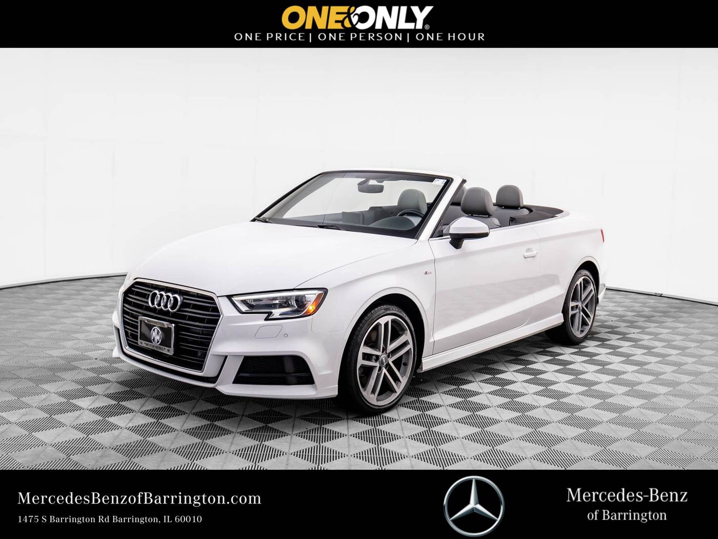 2017 Audi A3 Premium Plus — Convertible — 44,447 mi — Barrington, IL