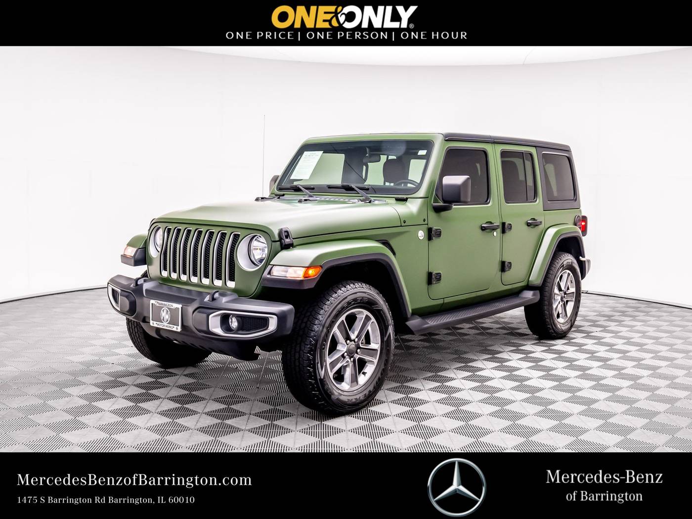 2020 Jeep Wrangler Sahara — SUV — 71,968 mi — Barrington, IL