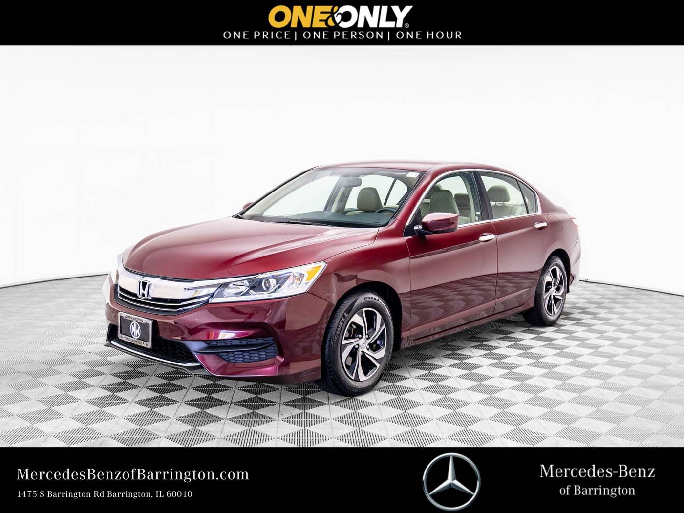 2016 Honda Accord LX — Sedan — 40,063 mi — Barrington, IL