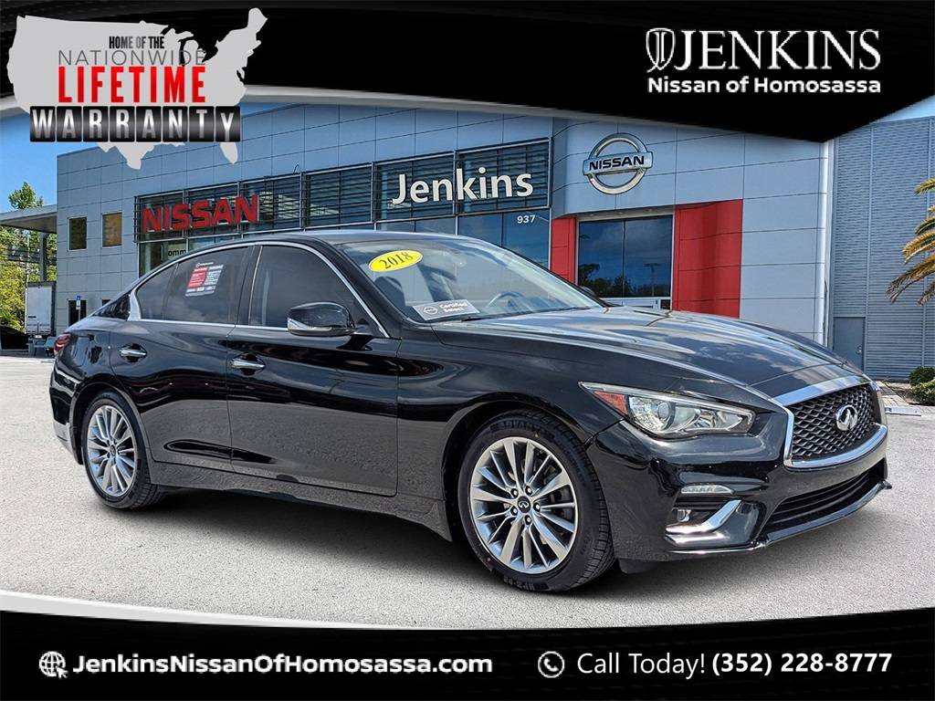 2018 INFINITI Q50 3.0t LUXE — Sedan — 45,864 mi — Homosassa, FL