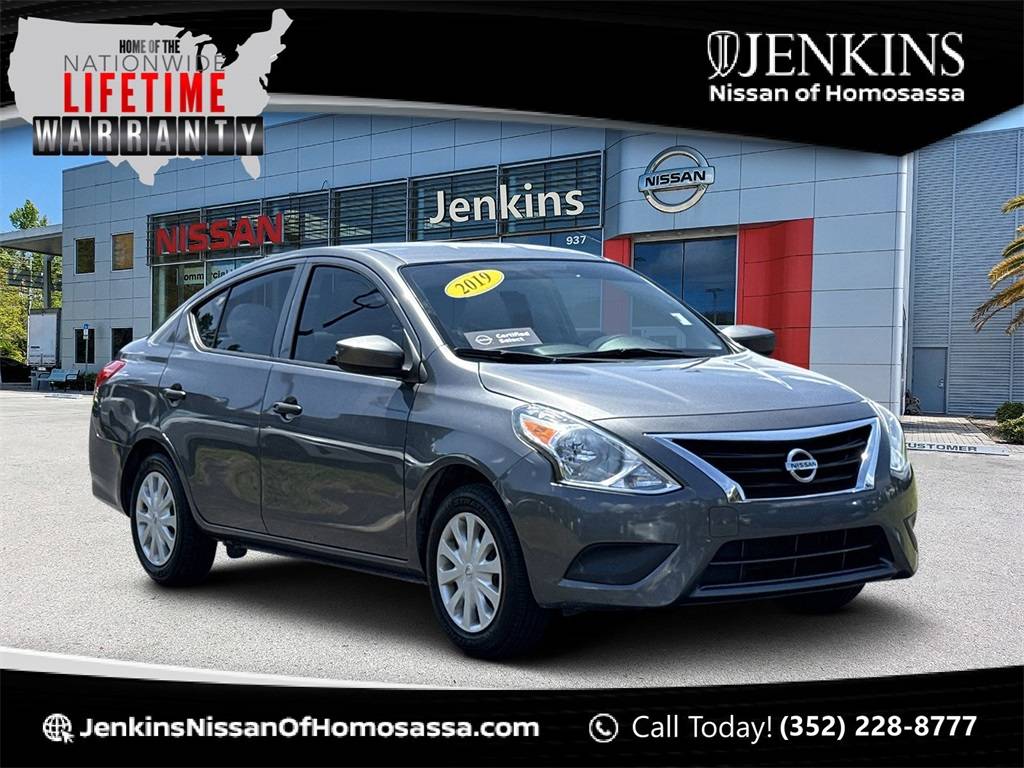 2019 Nissan Versa S Plus — Sedan — 69,060 mi — Homosassa, FL