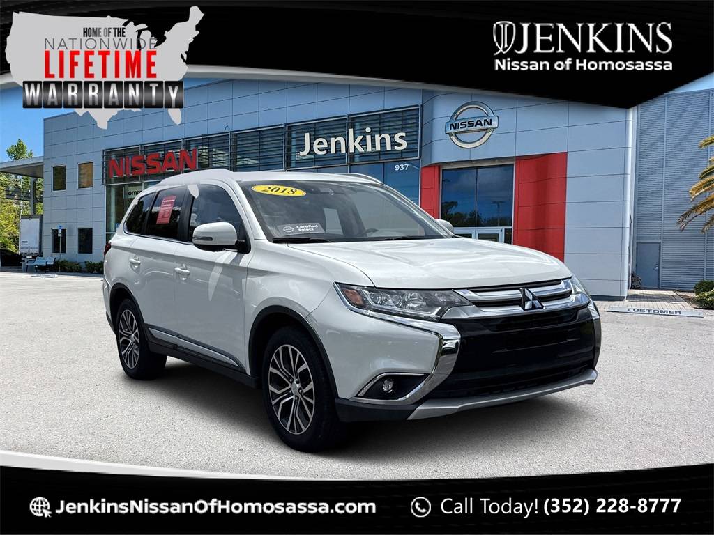 2018 Mitsubishi Outlander SEL — SUV — 69,985 mi — Homosassa, FL