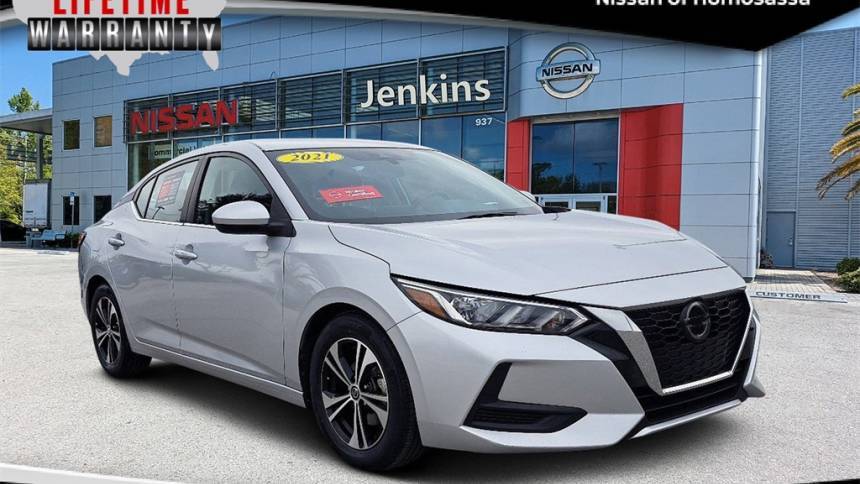 2021 Nissan Sentra SV — Sedan — 52,190 mi — Homosassa, FL
